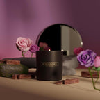Benevolence LA Rose & Sandalwood Scented Candle | Soy Christmas Candles - Image 6