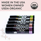 Moroccan Magic Organic Unscented Lip Balm 3 Pack | Ultra-Hydrating Argan Oil - Image 9