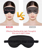 4 Pack Eye Mask for Sleeping Silky Funny Soft Satin Sleep Shade Cover Blindfold - Image 3
