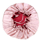 Adjustable Silk Satin Bonnet Hair Care Caps - Image 9