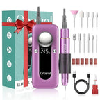 Electric Nail Drill Professional, 45000RPM Cordless Electric Nail File by GroyalProfessionalNailDrill