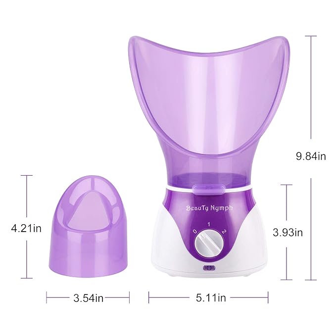 Face Steamer, Beauty Nymph Spa Home Facial Steamer Sauna Pores and Extract - Image 4