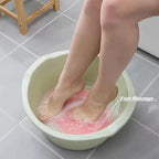 2-Pack Shower Foot Scrubber Mat, Strong Grip Silicone Back and Foot Washer - Image 4