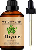 Thyme Essential Oils, 120ML Pure and Natural Essential Oil by WUVEZRUB