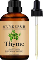 Thyme Essential Oils, 120ML Pure and Natural Essential Oil by WUVEZRUB