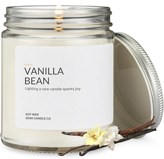 1OAK Vanilla Bean Candle by 1OAKCandleCo