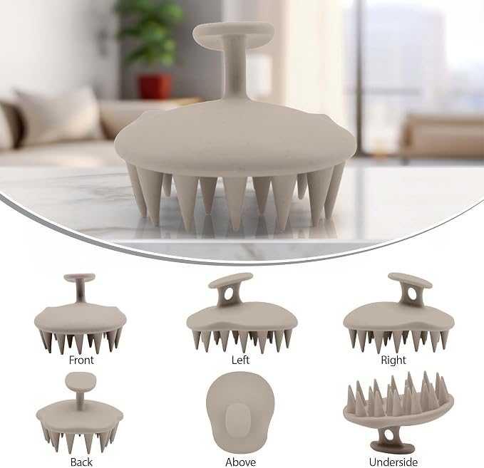 Fiora Naturals Scalp Massager Shampoo Brush - Image 6