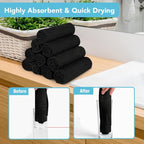 Orighty Washcloths Towels Set 10 Pack, Highly Absorbent and Soft Feel - Image 3