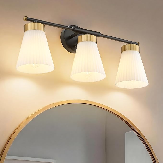 Bathroom Vanity Light, HWH 3-Light Wall Light Fixture - Image 2