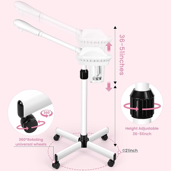 Retain time face Steamer Clean Skin Firming Pores and Moisturizing Suitable - Image 6