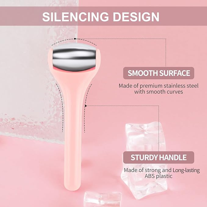 MAANGE Mini Eye & Face Rollers for Eye Massager, Stainless Steel Eye Ice Roller - Image 3
