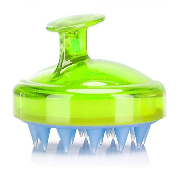 INVODA Scalp Massager Shampoo Brush Soft Silicone Bristles by INVODA