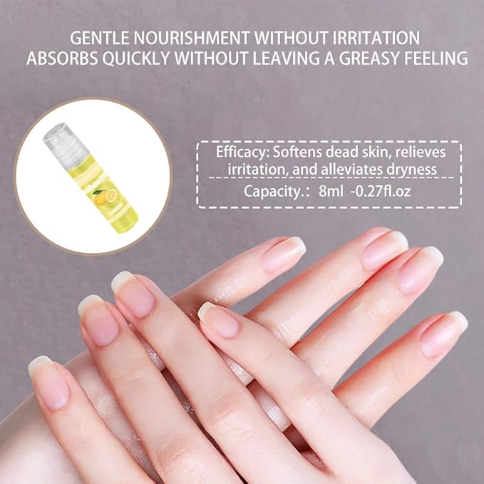 5pcs Cuticle Oil Roller Nourishing Moisturizing Roll On Cuticle Oil - Image 7