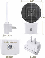 Night Lights Auto Sensor Black Aesthetic Night Light Lines Perspective Box - Image 2