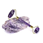 Jade Roller, Face Roller, Facial Beauty Roller Skin Care Tools, Quartz Massager - Image 2