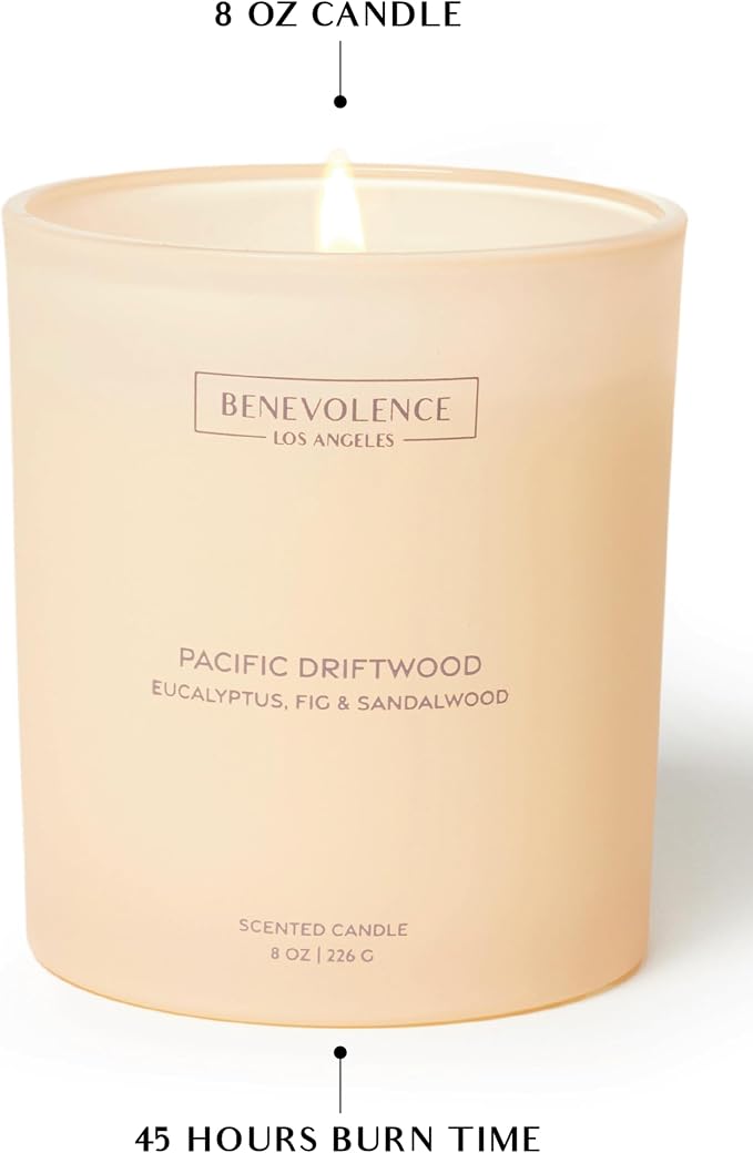 Eucalyptus, Fig & Sandalwood – Benevolence LA Scented Candle - Image 4