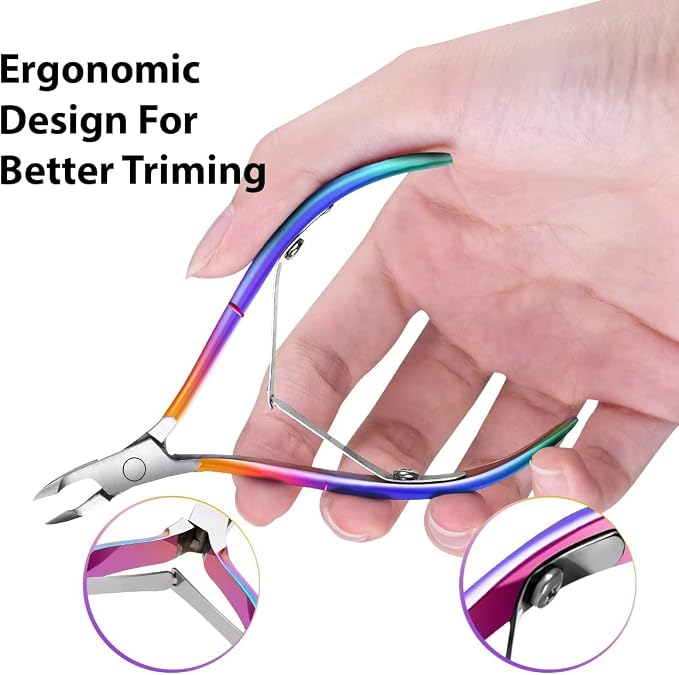 Easkep Cuticle Trimmer with Cuticle Pusher, Cuticle Remover Professional - Image 6