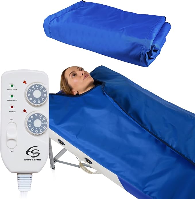 Heating Blanket, Fat and Weight Lose, Portable Infrared Sauna Blanket 71x87 In - Image 8
