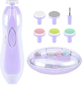Qunlions life Baby Nail Trimmer Electric, 6 in 1 Baby Nail File Clippers Infant by Qunlionslife