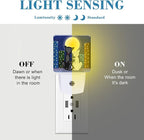 Night Light for Kids Girls Boys, Romantic Couple Cats Under Moon LED Night - Image 2