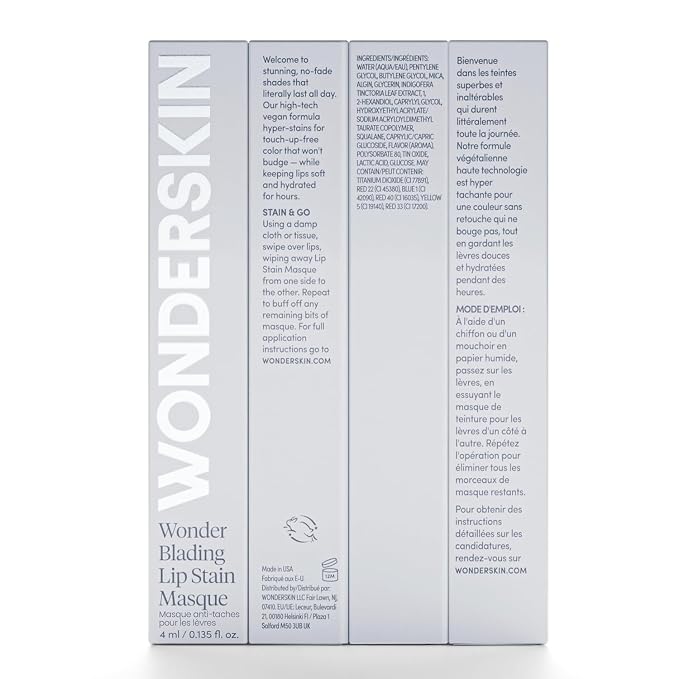 Wonderskin Wonder Blading All Day Lip Stain Peel Off Masque and Reveal Kit - Image 9