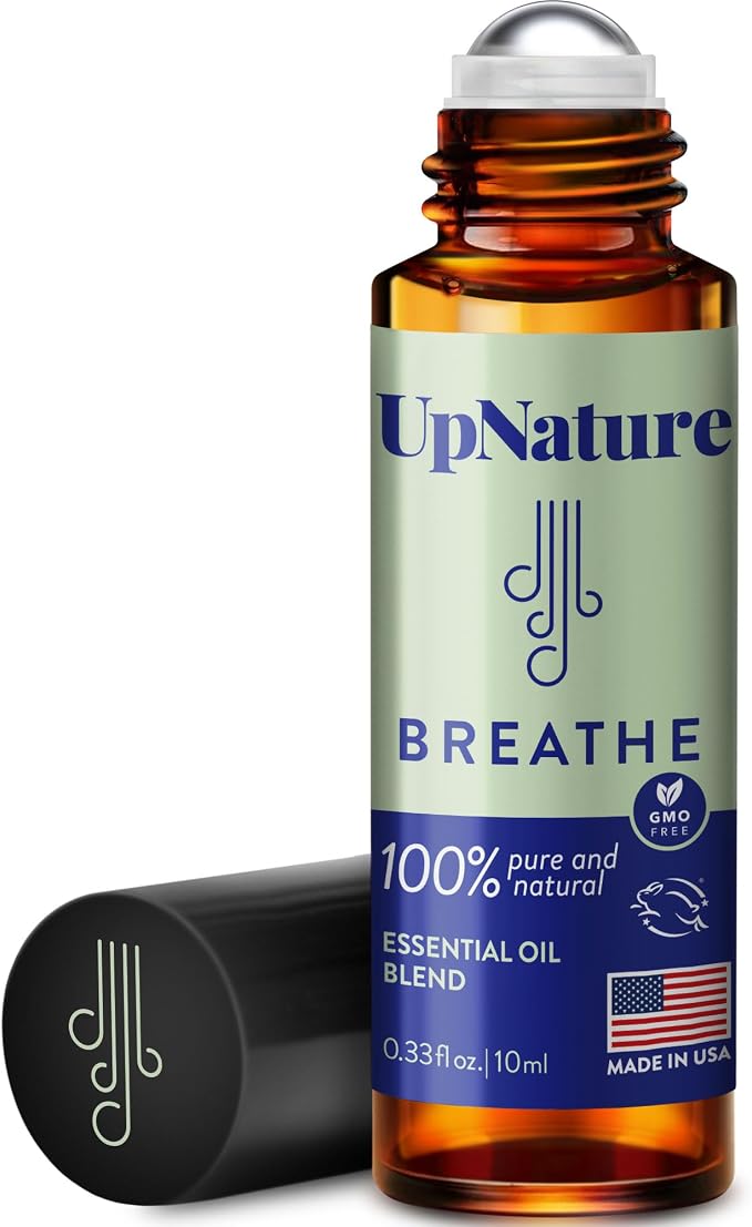 UpNature Breathe Essential Oil Roll On Blend – Natural Breathing Support by UpNature
