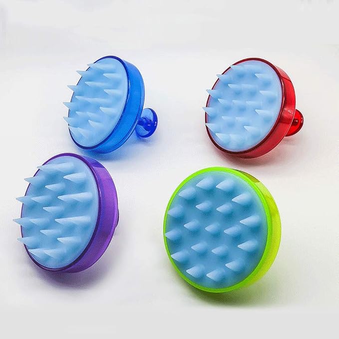 INVODA Scalp Massager Shampoo Brush Soft Silicone Bristles - Image 7