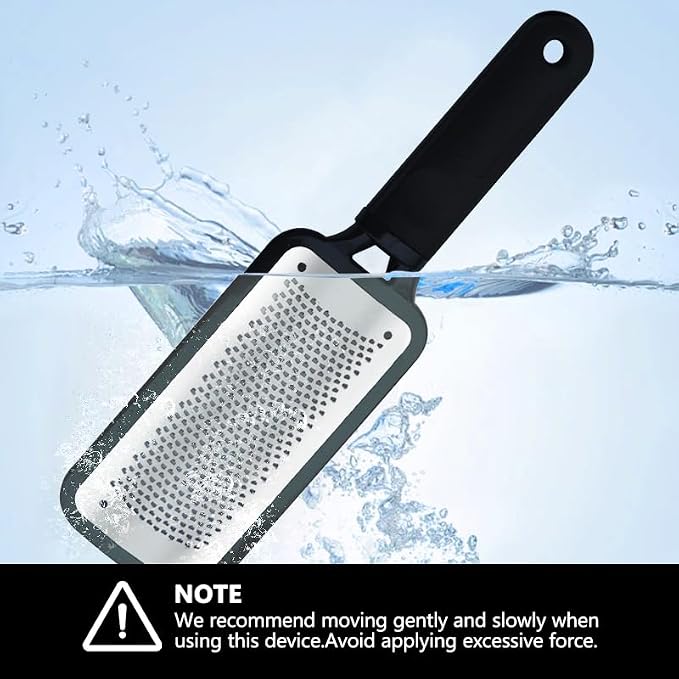 Foot File Stainless Steel Foot Rasp Callus Remover Professional Scrubber - Image 5