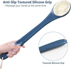 17-Inch Back Scrubber for Shower, Anti-Slip Exfoliating Body Brush for Bath - Image 2