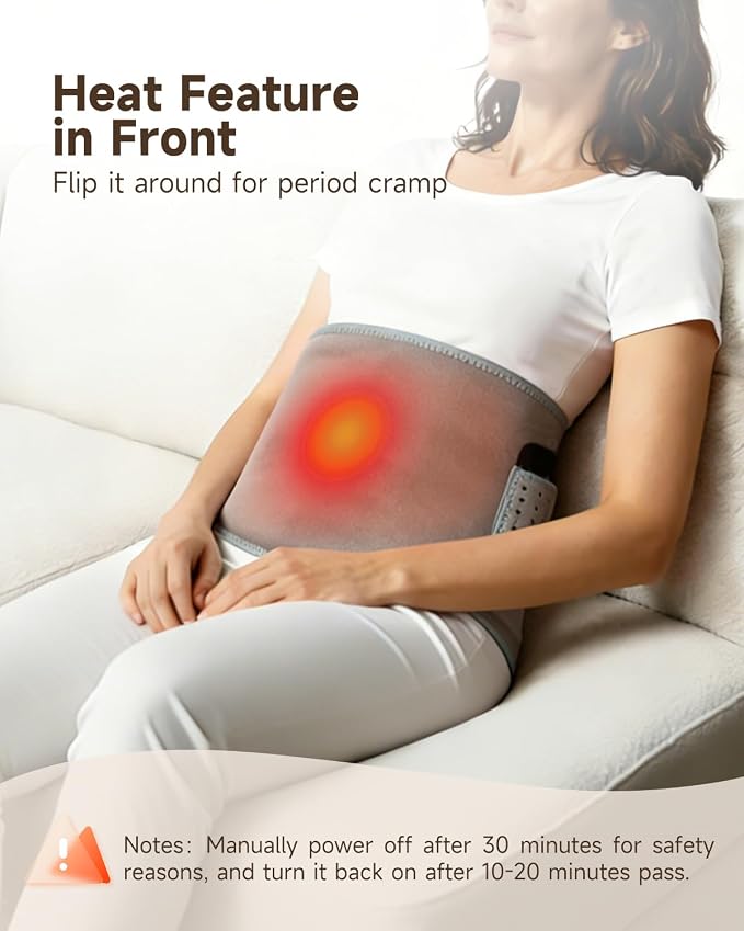 Cordless Heating Pad with Massager - Image 7