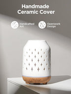 InnoGear Aromatherapy Diffuser, 150ml Ceramic Diffuser Mother's Gift Ultrasonic - Image 2