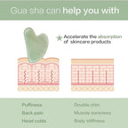 Gua Sha Facial Tools, Jade Guasha Tool - Image 5