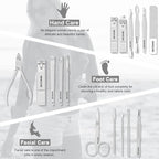 Manicure Set Professional Nail Clippers Pedicure Kit - Image 2