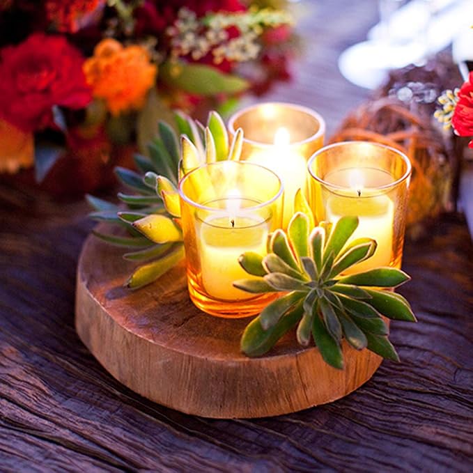 Small Citronella Candles Outdoor and Indoor Soy Wax Votive Candles - Image 2