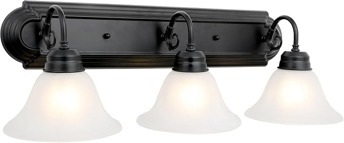 Design House 589796 Millbridge Vanity Light Dimmable by DesignHouse