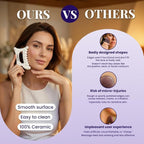 Ceramic Guasha Tool for Face & Body - Image 5