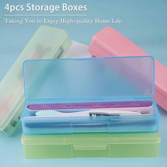 Lokyango 4-Piece Plastic Storage Box - Image 6