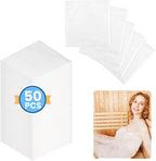 50 Pcs Sauna Bag Plastic Sheeting by Tolare