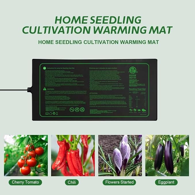Upgrade Version 2PK Seedling Heat Mat - Image 4