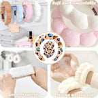 Tetizo Spa Headbands for Washing Face Wristband Set Sponge Makeup Skincare - Image 5
