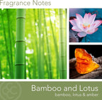 Carolina Bamboo Lotus Scented Candle, 16 oz Wellness Relaxing Aromatherapy - Image 2