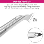 CGBE Cuticle Clipper Professional Cuticle Trimmer Remover Tools, Non-slip - Image 4