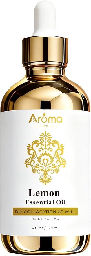 100% Pure Lemon Essential Oil 4 fl oz Thieves Oil Essential Oil by Unknown