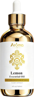 100% Pure Lemon Essential Oil 4 fl oz Thieves Oil Essential Oil by Unknown