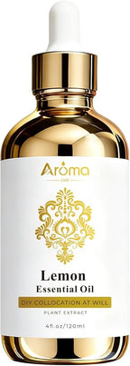 100% Pure Lemon Essential Oil 4 fl oz Thieves Oil Essential Oil by Unknown