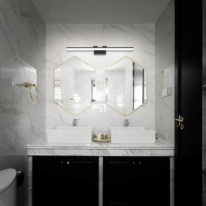 SOLFART Modern Bathroom Light Fixtures 39.3Inch Modern LED Vanity Lights Above - Image 4