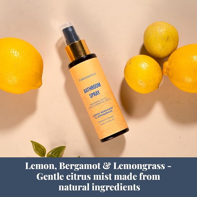 Folkulture Citrus & Bergamot Bathroom Spray - Image 2
