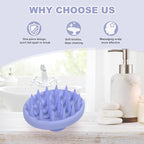 Meartchy Silicone Scalp Massager, Scalp Scrubber - Image 6