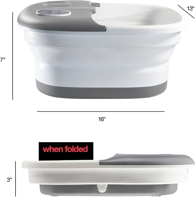 Medical king Foot Spa with Heat and Massage and Jets Includes A Remote Control - Image 5