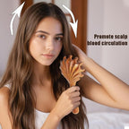 OULIGET Wooden Trigger Point Massage Tool, Sandalwood Comb Head Massager - Image 5